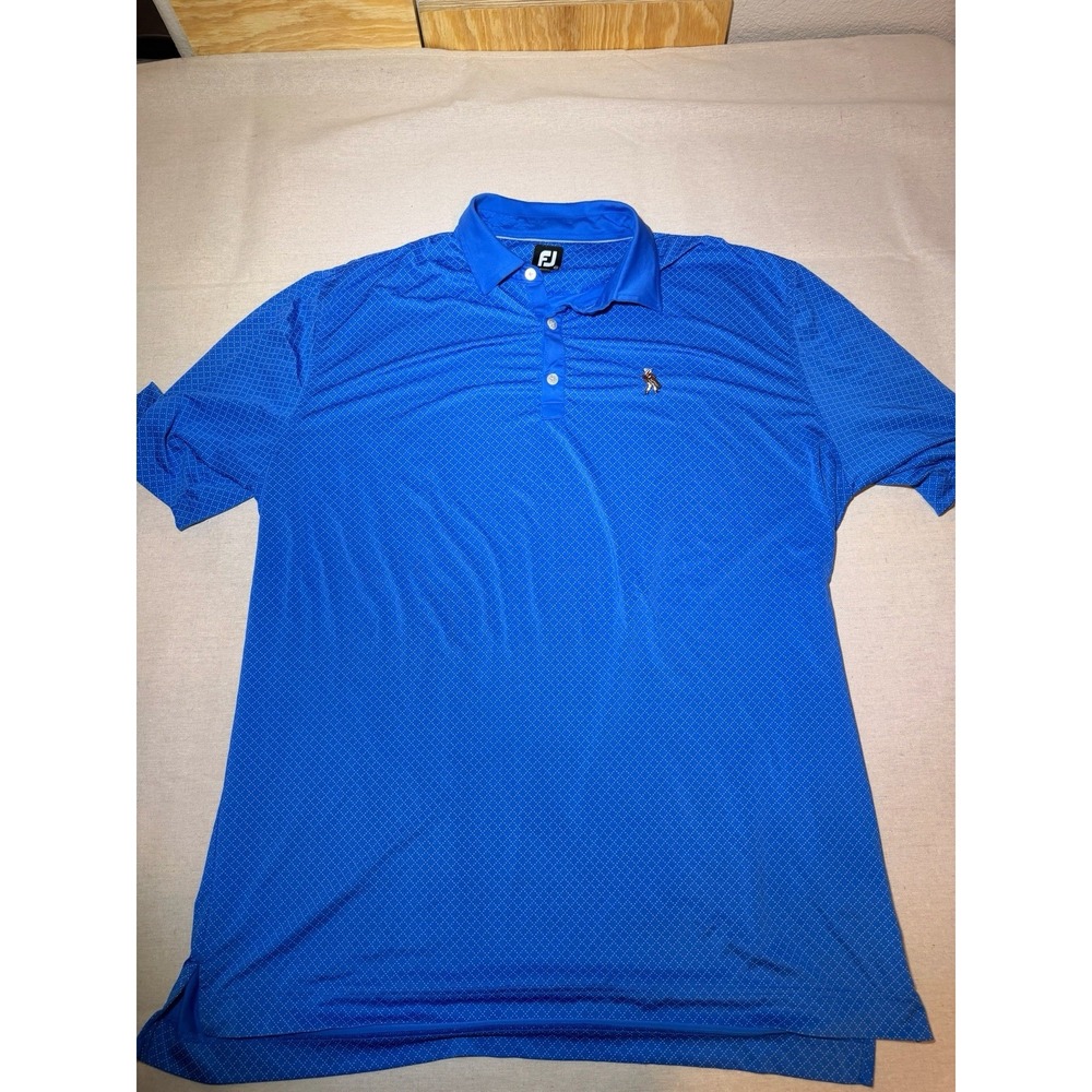 FootJoy Men's Golf Polo Shirt 2XL Blue